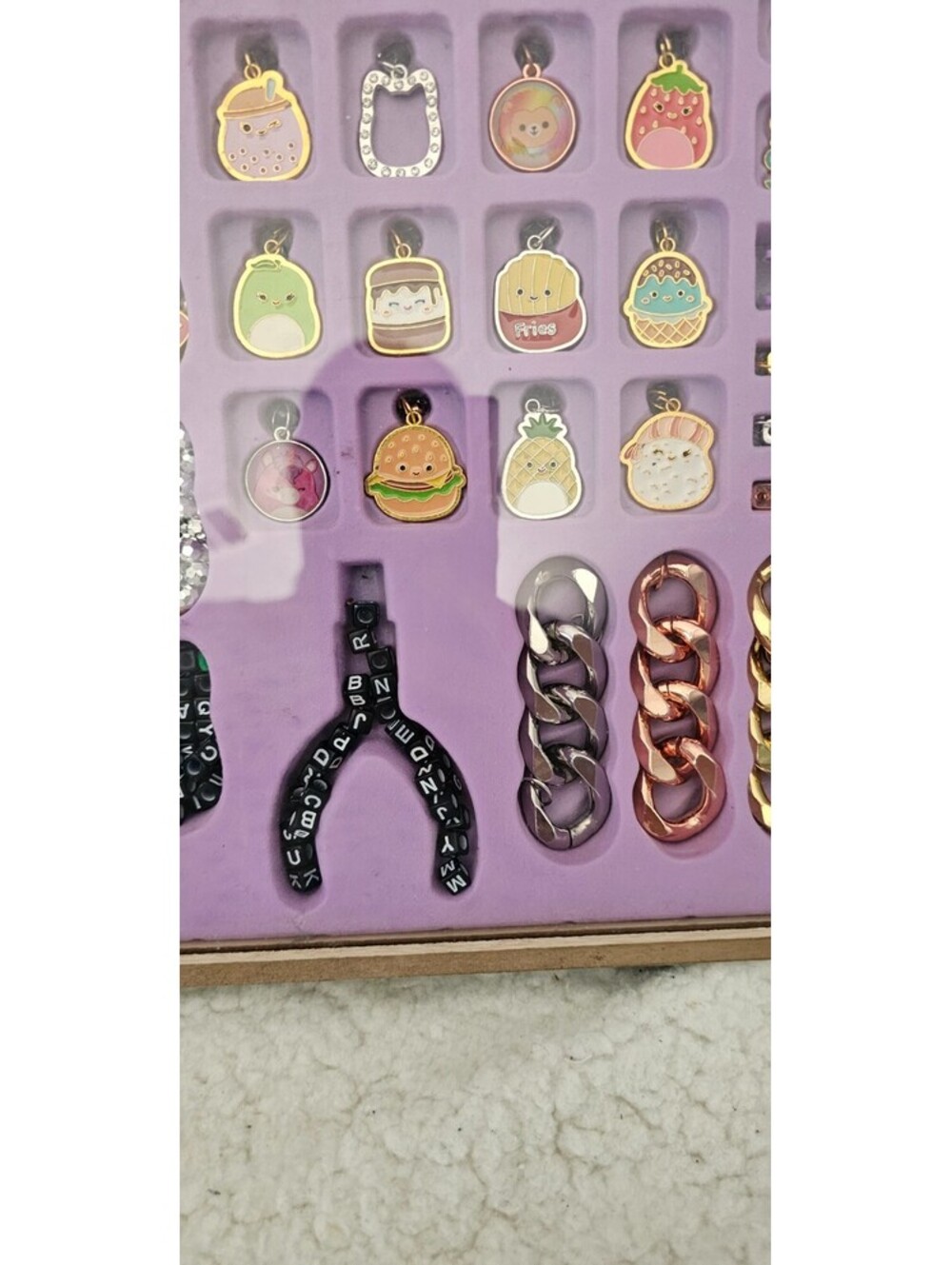 New Squishmallows Jewelry Design Super Set Storage Box Bracelets Necklaces Open - Picture 7 of 10